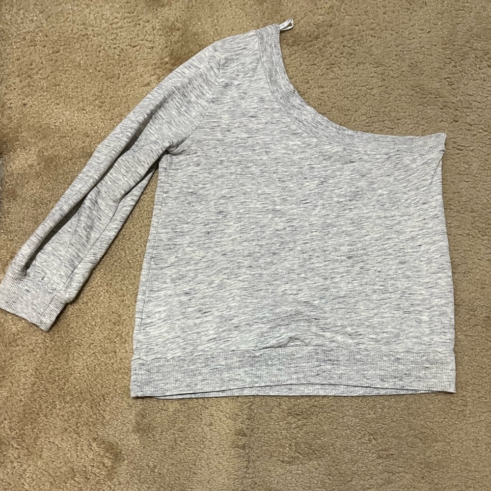 Splendid One Shoulder Sweater Top - Size Medium